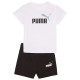 Puma Βρεφικό σετ Minicats Essentials Tee and Shorts Set